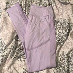 Gymshark Simply Mesh Leggings - Pastel Lilac